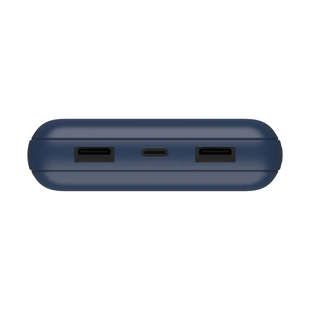 USB-A/USB-C Power Bank for Multiple Brands, 20000 mAh, Blue (BPB012btBL)<Belkin