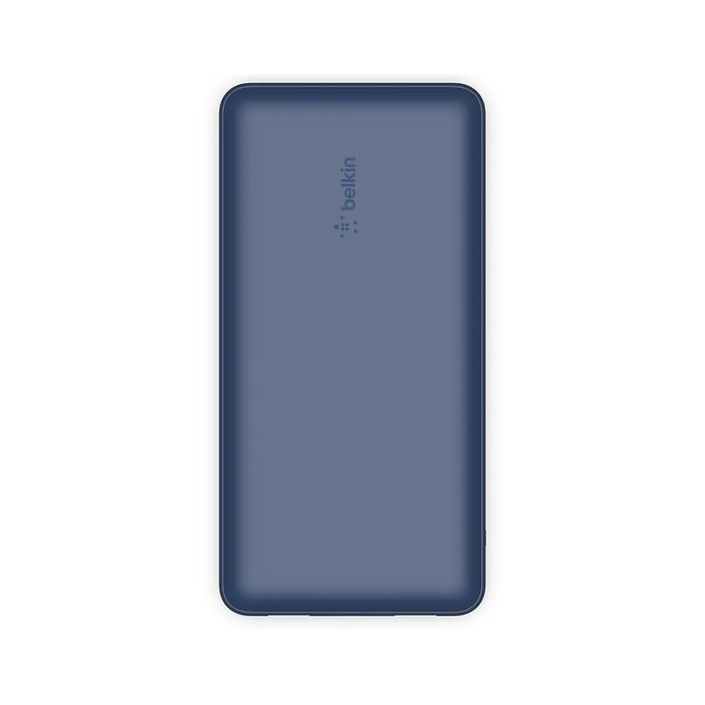 USB-A/USB-C Power Bank for Multiple Brands, 20000 mAh, Blue (BPB012btBL)<Belkin