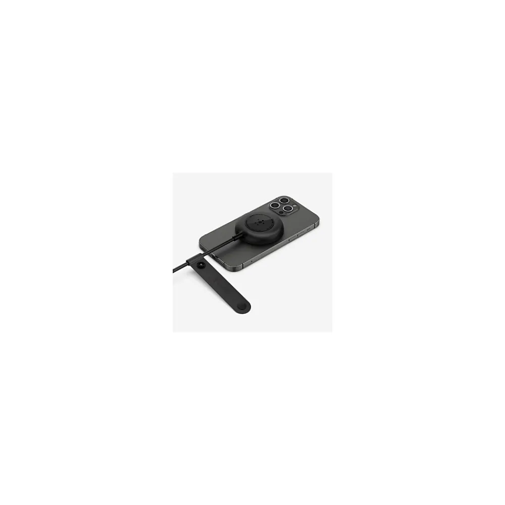 7.5W Magnetic Portable Wireless Charger Pad, Black (WIB003btBK)<Belkin Discount