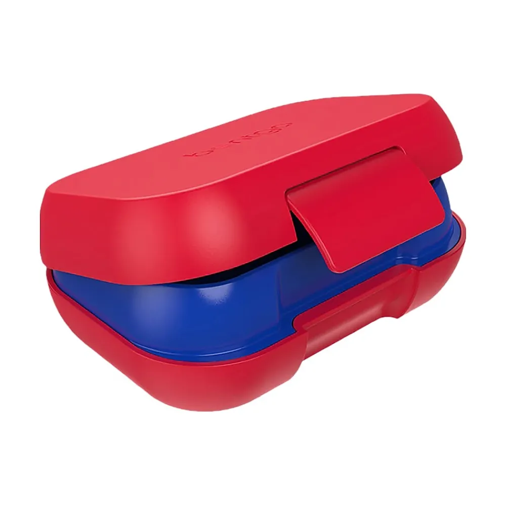 Lunch Totes & Water Bottles|bentgo Kids Snack Container, Red/Royal, 12 oz. (BGKDSNK-R)