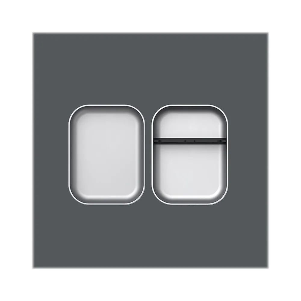 bentgo MicroSteel Lunch Box, Carbon Black, 41 oz. (BGSTLCH-CB)