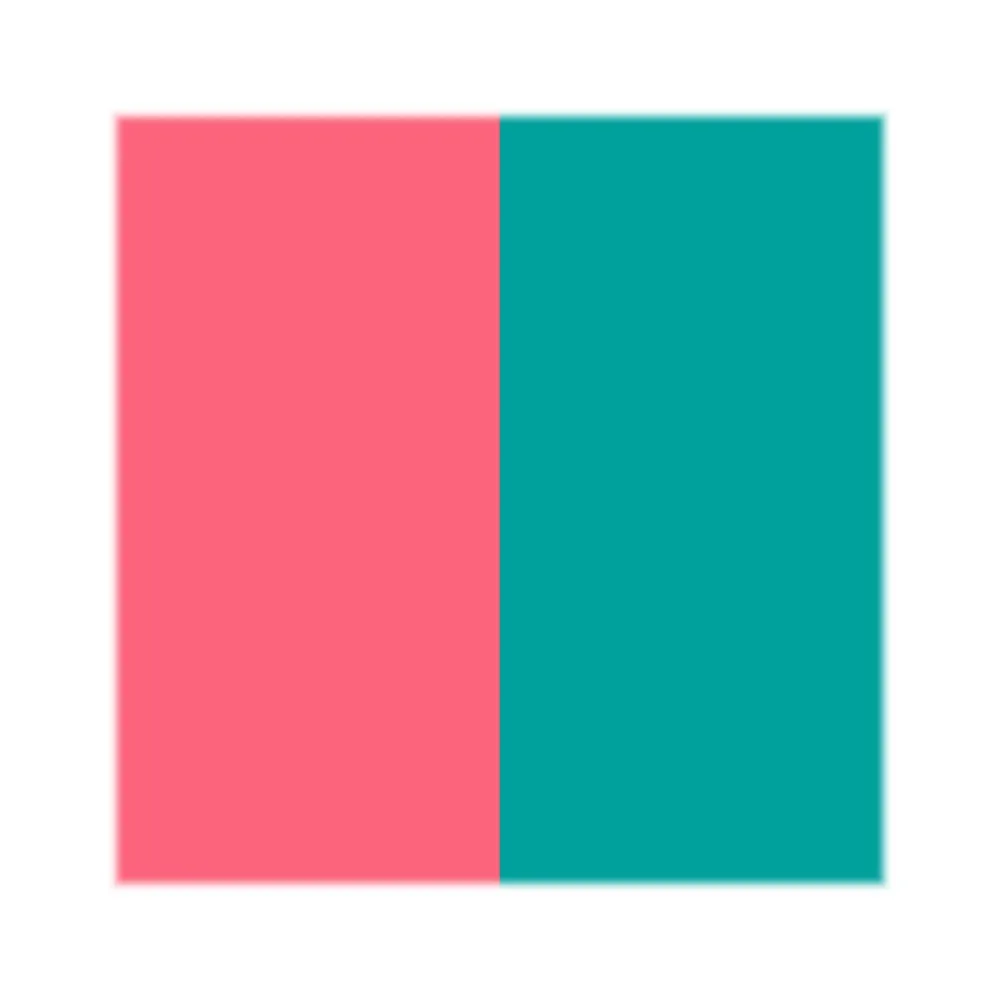 bentgo Pop Lunch Box, Bright Coral/Teal (BGOPOP-BC)