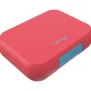 bentgo Pop Lunch Box, Flame Red/Turquoise (BGOPOP-FL)
