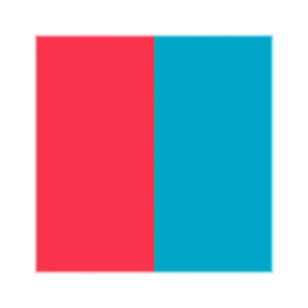 bentgo Pop Lunch Box, Flame Red/Turquoise (BGOPOP-FL)