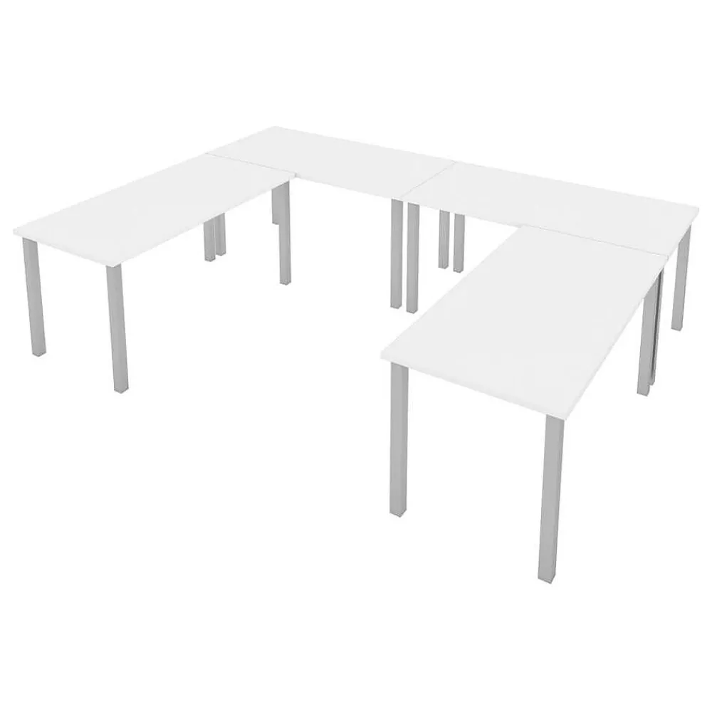 Office Desks*bestar Universel 60" Table Desk, White (65901-000017)