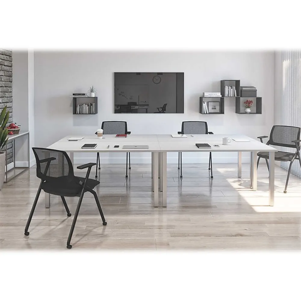 Office Desks*bestar Universel 60" Table Desk, White (65901-000017)