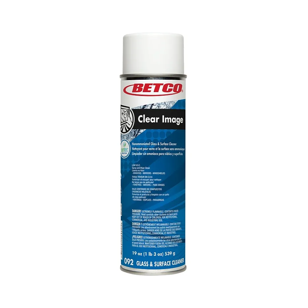 Clear Image Glass and Surface Cleaner, Rain Fresh Scent, 19 Oz., 12/Carton (09223-02)<Betco Outlet