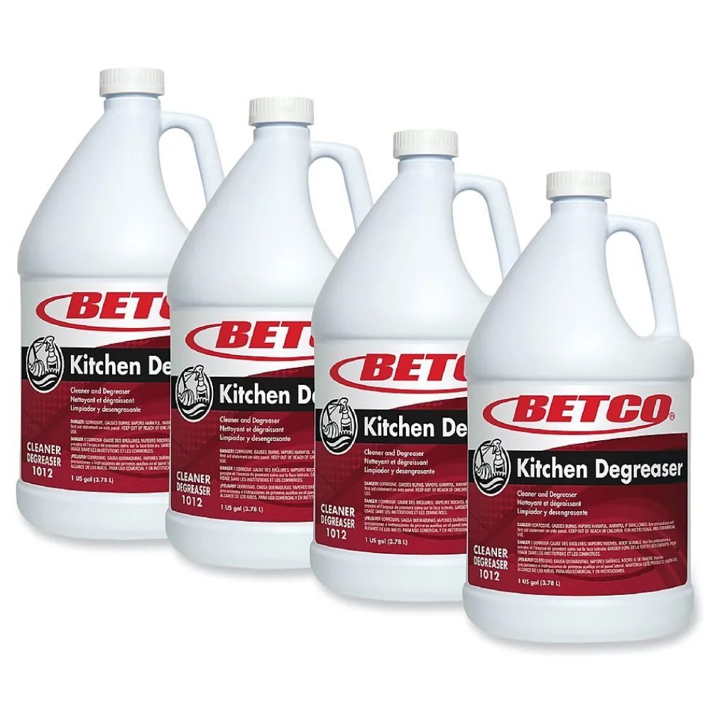 Kitchen Degreaser, Characteristic Scent, 1 Gal. Bottle, 4/Carton (BET10120400)<Betco Hot