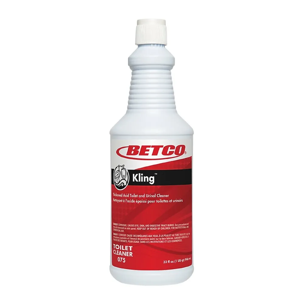 Kling Toilet Bowl Cleaner, Mint-wintergreen Scent, 32 oz., 12/Carton (0751200)<Betco Sale