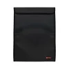 Fabric Fireproof Document Bag with Protective Flap, Black, 15" (24511)<Better Office Outlet