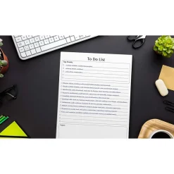 Notepads|Better Office To-Do List Notepad, 8.5