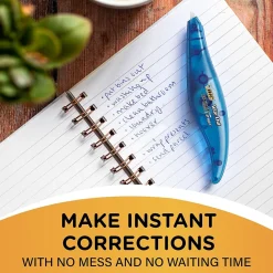 Correction & White-Out|BIC Wite-Out Exact Liner Correction Tape, White, 2/Pack (50744)