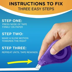 Correction & White-Out|BIC Wite-Out EZ Correct Correction Tape, White, 36/Carton (50592)
