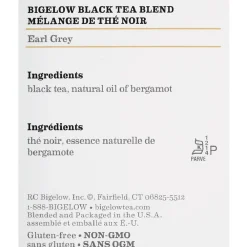 Bigelow Earl Grey Tea Bags, 28/Box (003481)