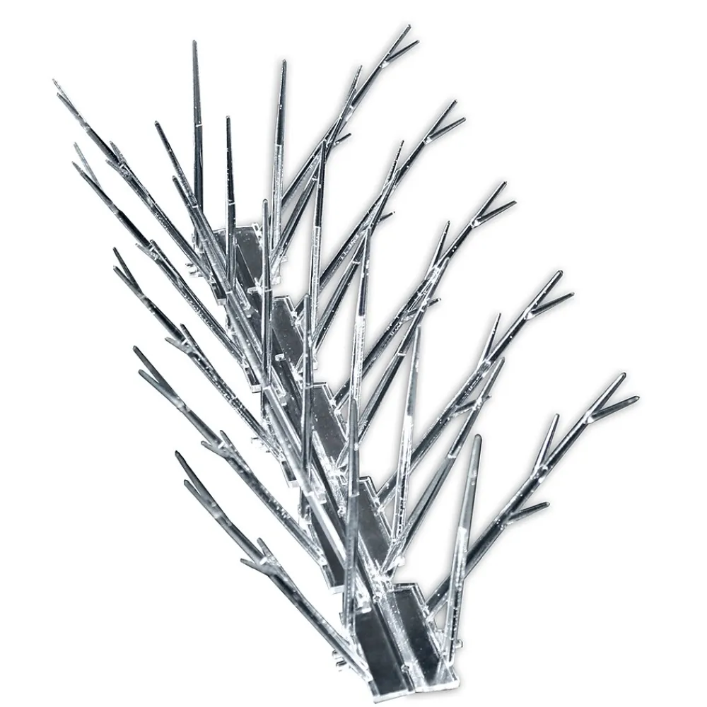 Bird-X Deterrent Plastic Spikes, Bird Control, 5"W, 100 ft. Long (SP-100)