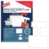 Business Cards*Blanke Blanks/USA® 5" Tall Shelf Talker, White, 200/Pack
