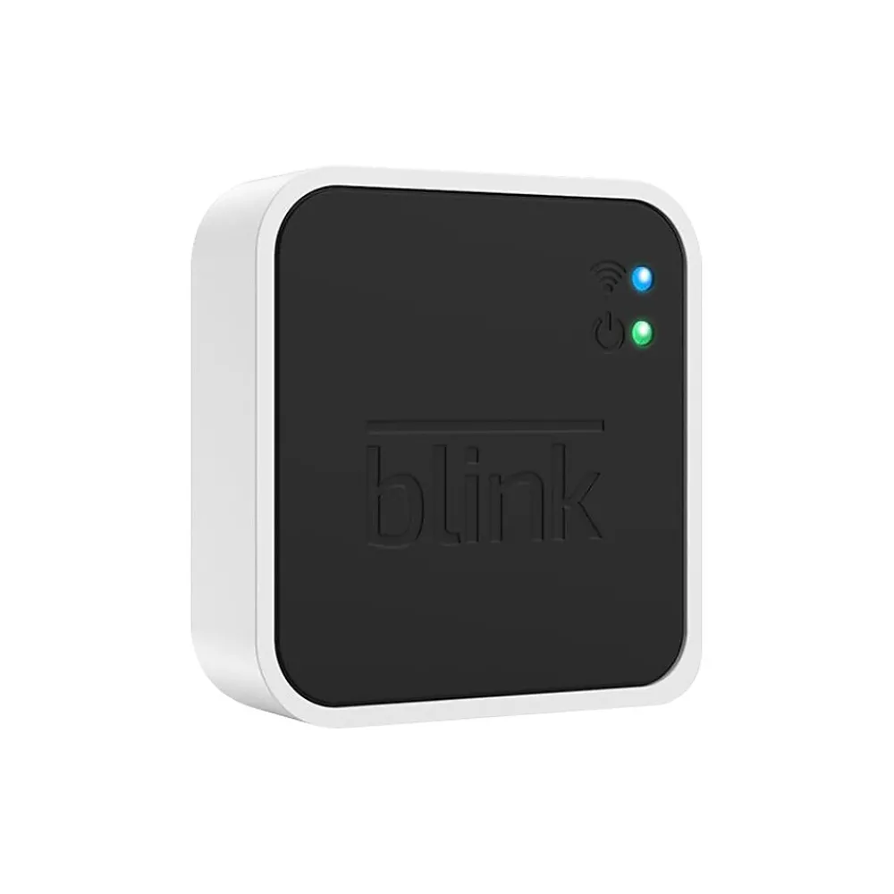 Blink Wi-Fi Wired/Wireless Smart Video Doorbell with Sync Module 2, White (B08SGR2G65)