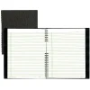 Notebooks|Blueline EcoLogix NotePro 1-Subject Professional Notebooks, 8.5" x 11", College Ruled, 100 Sheets, Black (REDA10200EBLK)