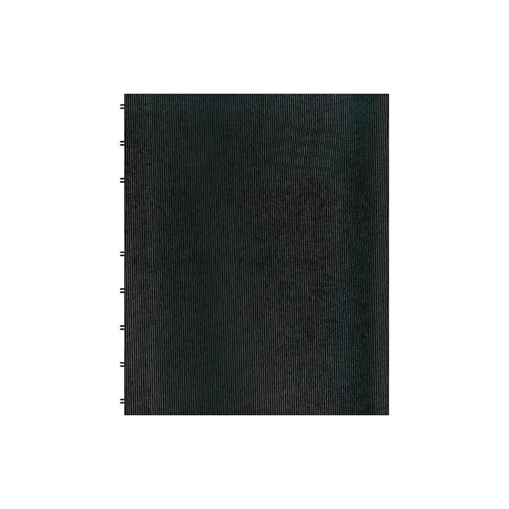 Notebooks|Blueline MiracleBind 1-Subject Professional Notebooks, 11" x 9.0625", College Ruled, 75 Sheets, Black (AF11150.81)