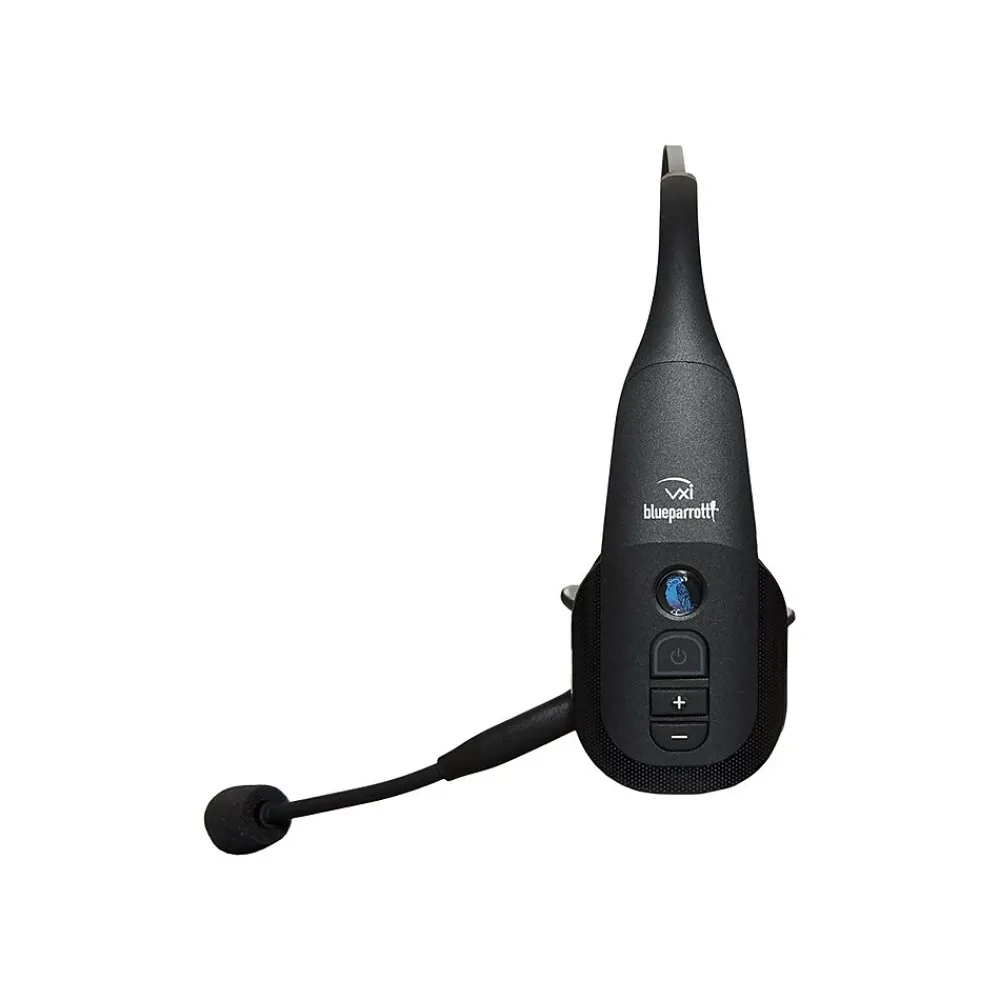 New jabra BlueParrott B350-XT Wireless Noise Canceling Mono Bluetooth Headset, Over-the-Head, Black (204260)