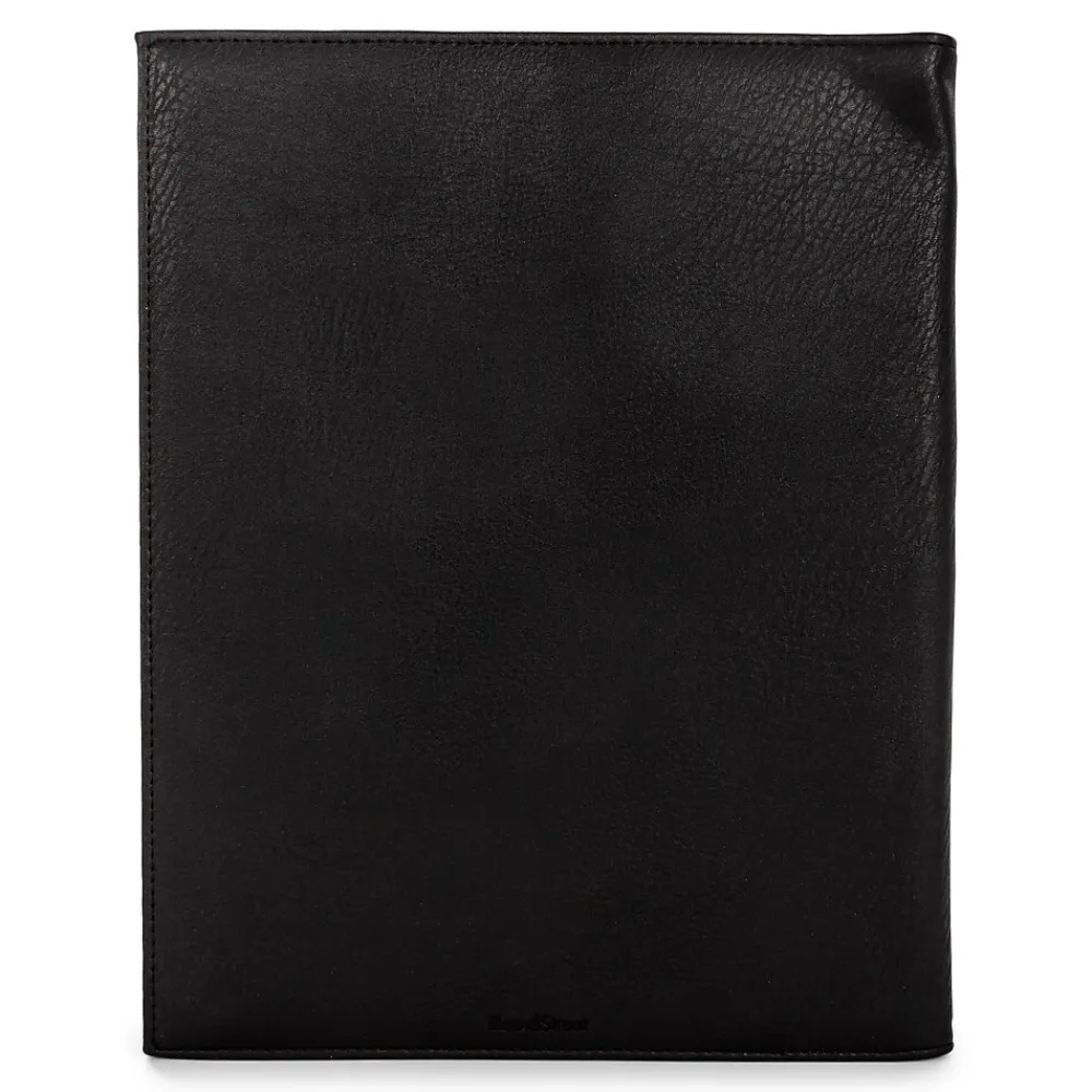 Faux Leather Padfolio, Black (WRC5042BS-Black)<Bond Street Online
