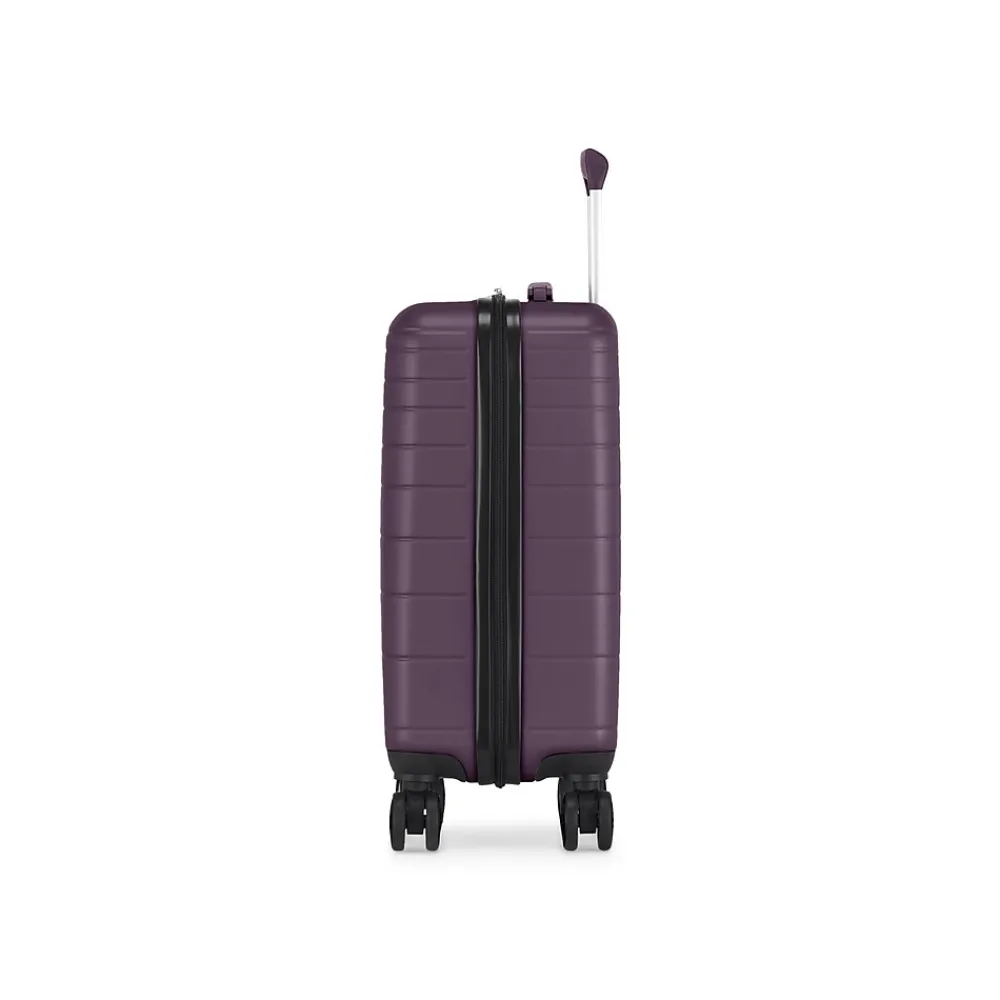 Panoramic 21.5" Hardside Carry-On Suitcase, 8-Wheeled Spinner, TSA Checkpoint Friendly, Assorted (HLG7520BS)<Bond Street Best