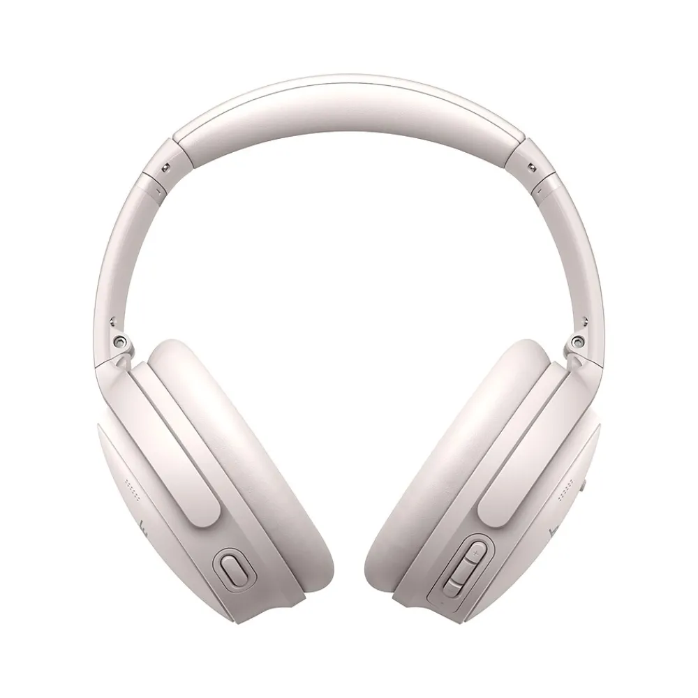 QuietComfort 45 Wireless Active Noise Canceling On-Ear Headphones, Bluetooth, White (866724-0200)<Bose Hot