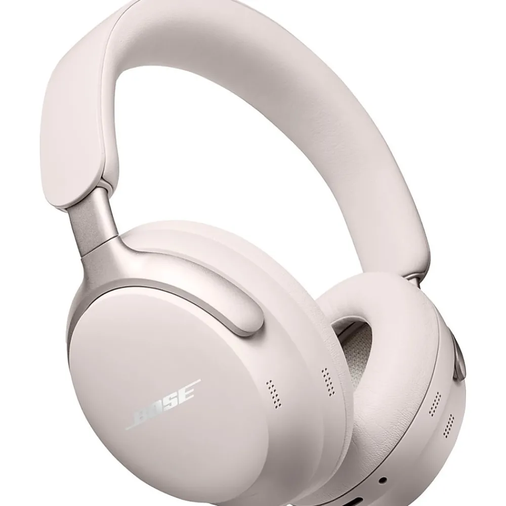 QuietComfort Ultra Wireless Noise Cancelling Over-the-Ear Headphones, White Smoke (880066-0200)<Bose Outlet