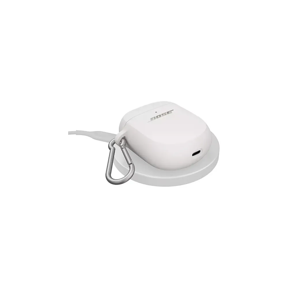 QuietComfort Ultra Wireless Earbuds Charging Case Cover, White Smoke (884181-0020)<Bose Discount