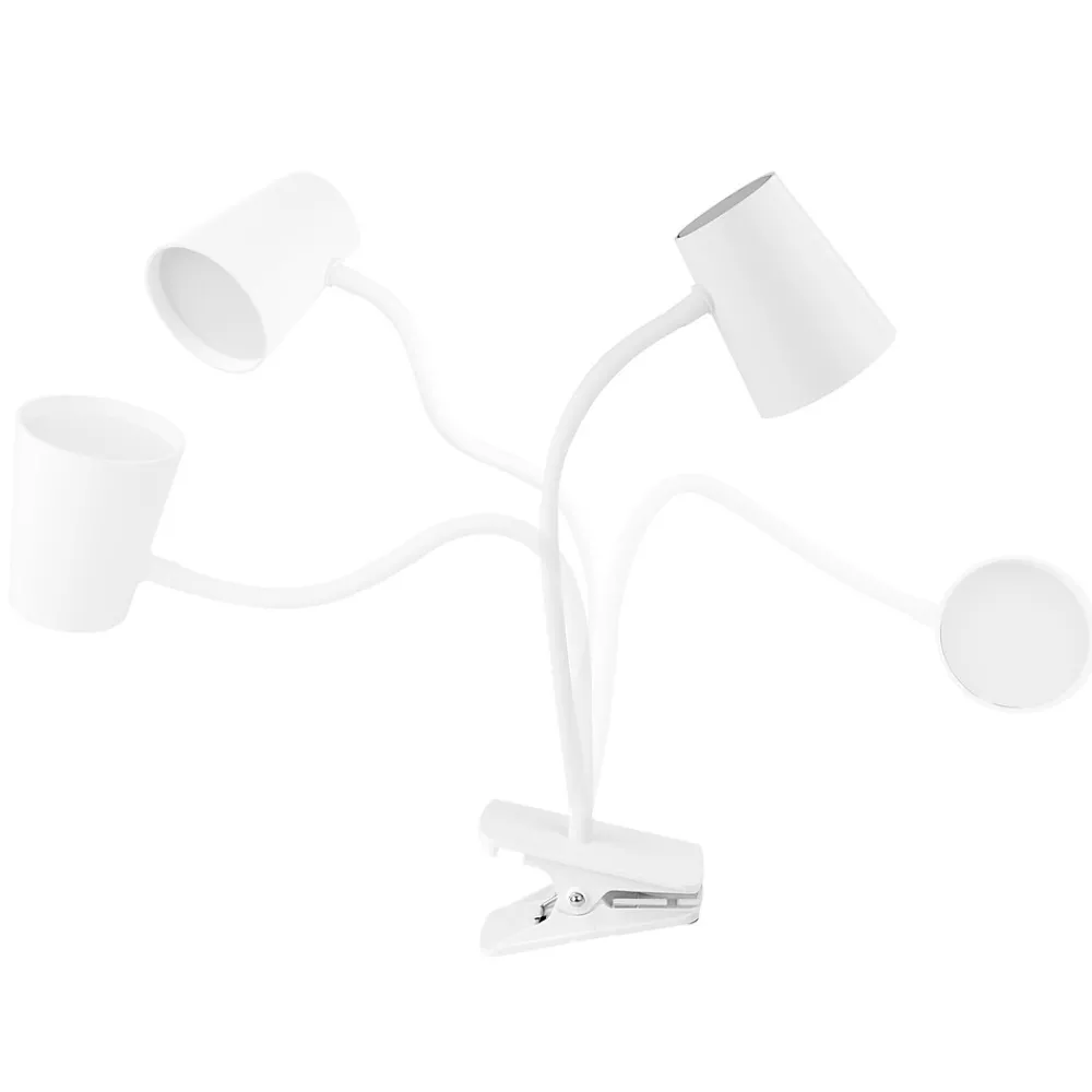 Bostitch Office 7.48" LED Adjustable Clamp Desk Lamp, White (LED2103)