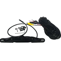 Boyo Vision VTL422CLS Outdoor Bar-Type Short-Length 170° License Plate Camera with LEDs, Black (VTL422CLS)