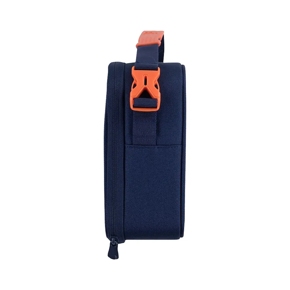 3Brand Let's Ride Lunch Tote, Blue/White (9AT028-U90)