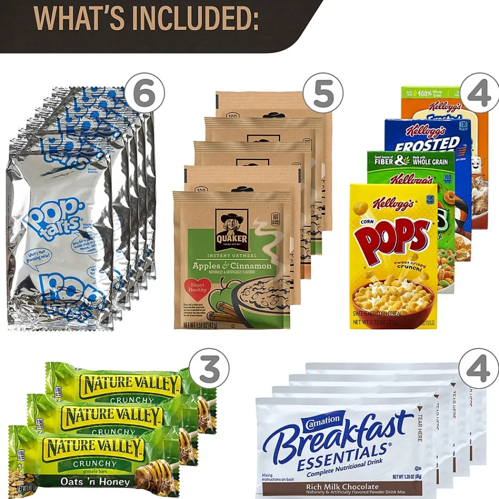 Break Box Breakfast Snack Box, 41/Box (700-S0002)