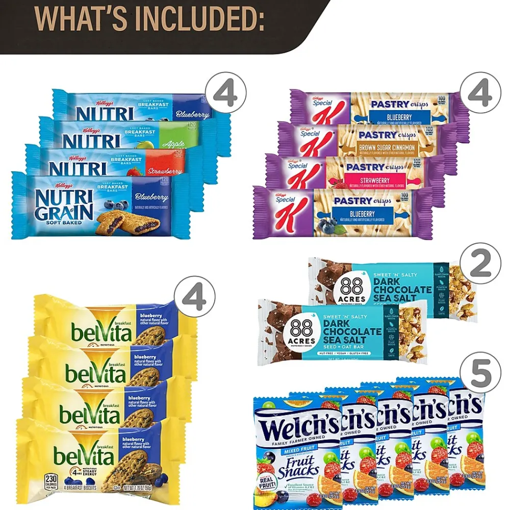 Break Box Breakfast Snack Box, 41/Box (700-S0002)