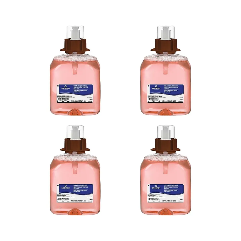 Foaming Hand Soap Refill for BP4 Dispenser, Fruity Scent, 1250 ml., 4/Carton (BPR59206)<Brighton Professional Sale
