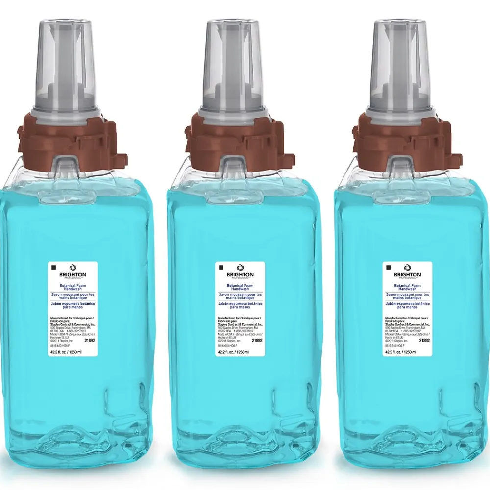™ Foaming Hand Wash, Botanical Scent, ADX-1,250 mL, 3/Ct (21892)<Brighton Professional Discount