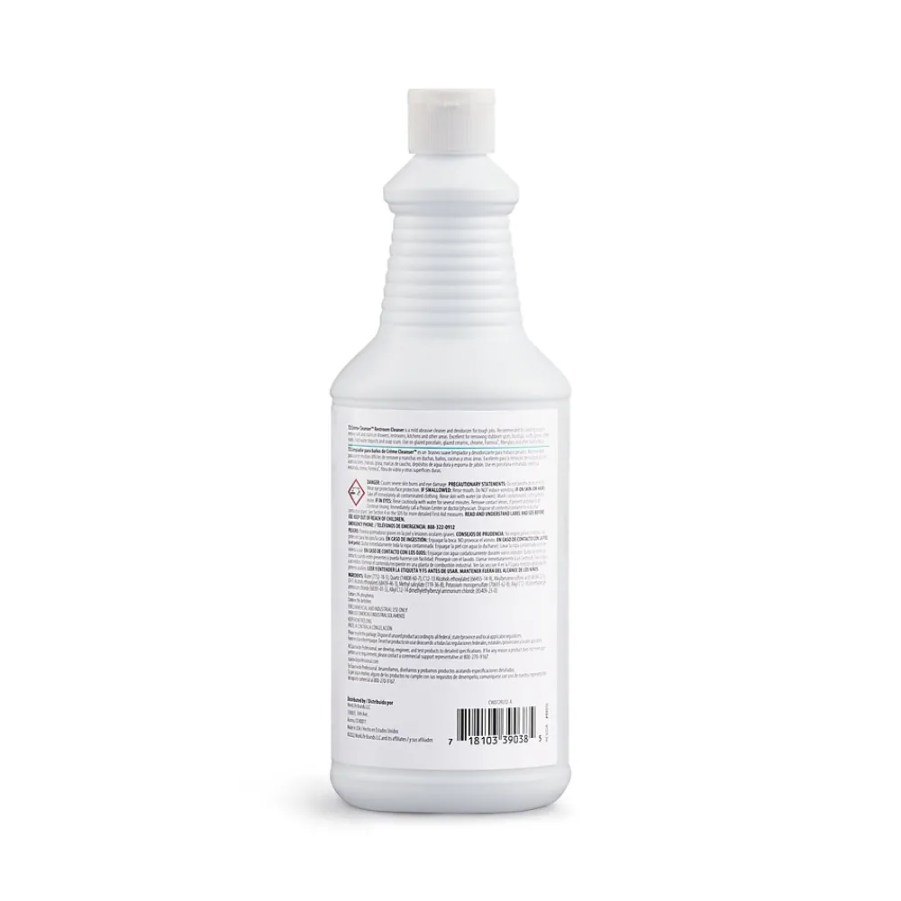 Brighton Professional™ Restroom Cleaner Creme Cleanser™, Ready To Use, Mint Scent, 32 Oz. (BPR430032-B)<Coastwide Professional Hot