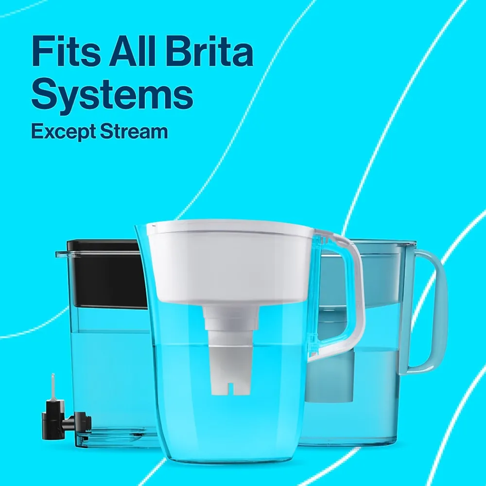 Brita Replacement Water Filter for Pitchers, 3/pack (35503)