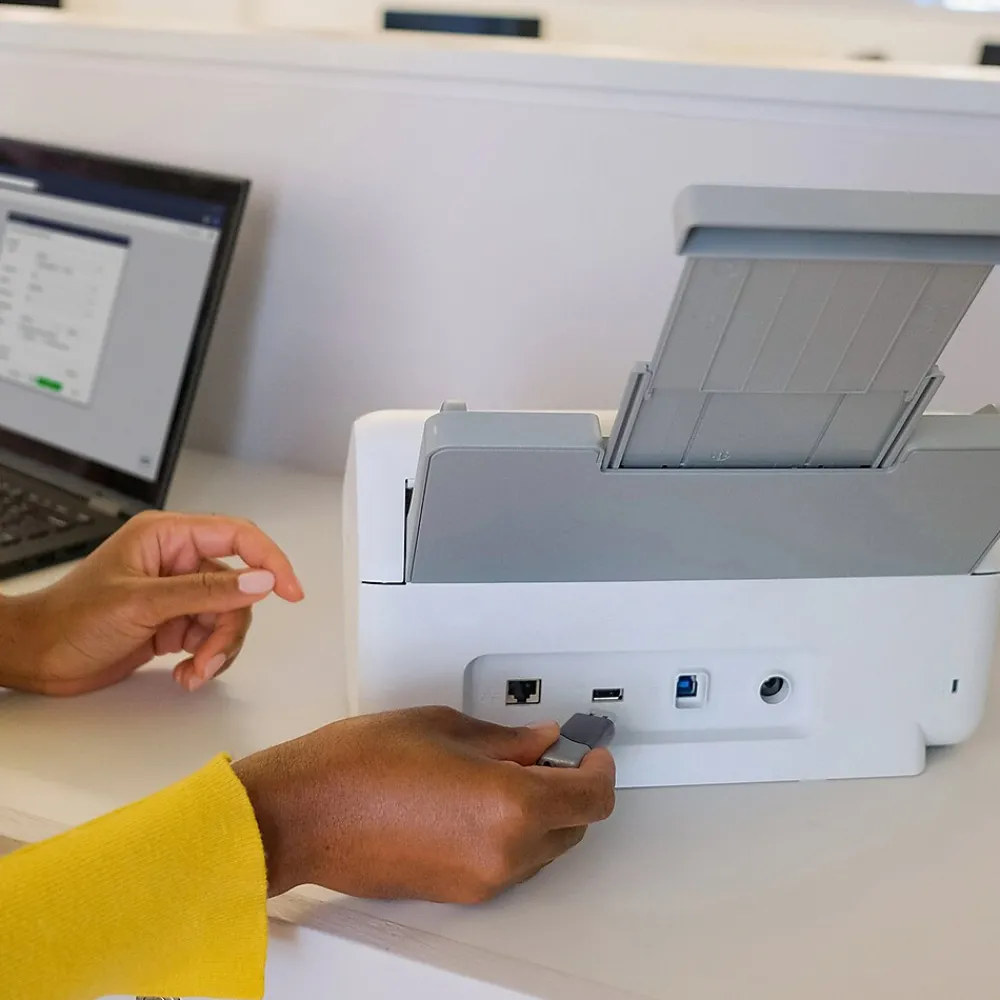 Brother ADS-4300N Duplex Document Scanner, Gray