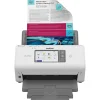 Brother ADS-4700W Duplex Document Scanner, White/Black
