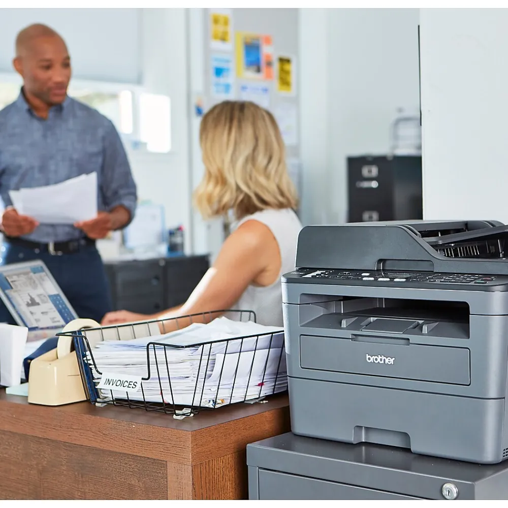 Brother Refurbished MFC-L2710DW Wireless Monochrome Laser All-In-One Printer