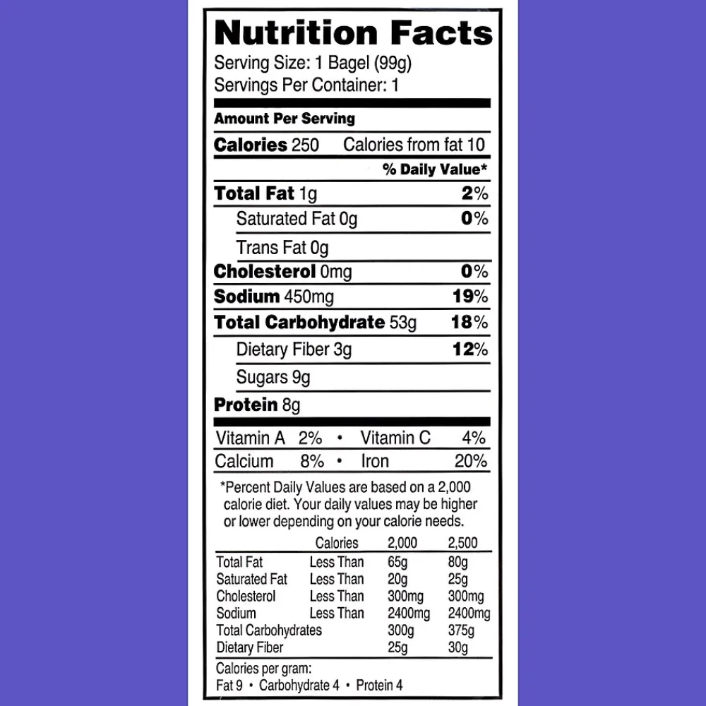 Burry Individually Wrapped Cinnamon Raisin Bagel w/ Cream Cheese, 4.6 Oz, 6/Box (307-00371)