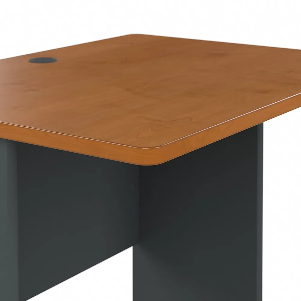 Computer Desks*Bush Business Furniture Cubix 36"W Desk, (WC57436) Natural Cherry/Slate