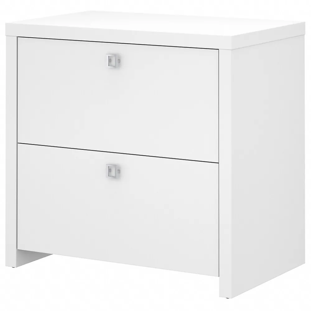 File Cabinets*Bush Business Furniture Echo Lateral File Cabinet, Pure White (KI60102-03)