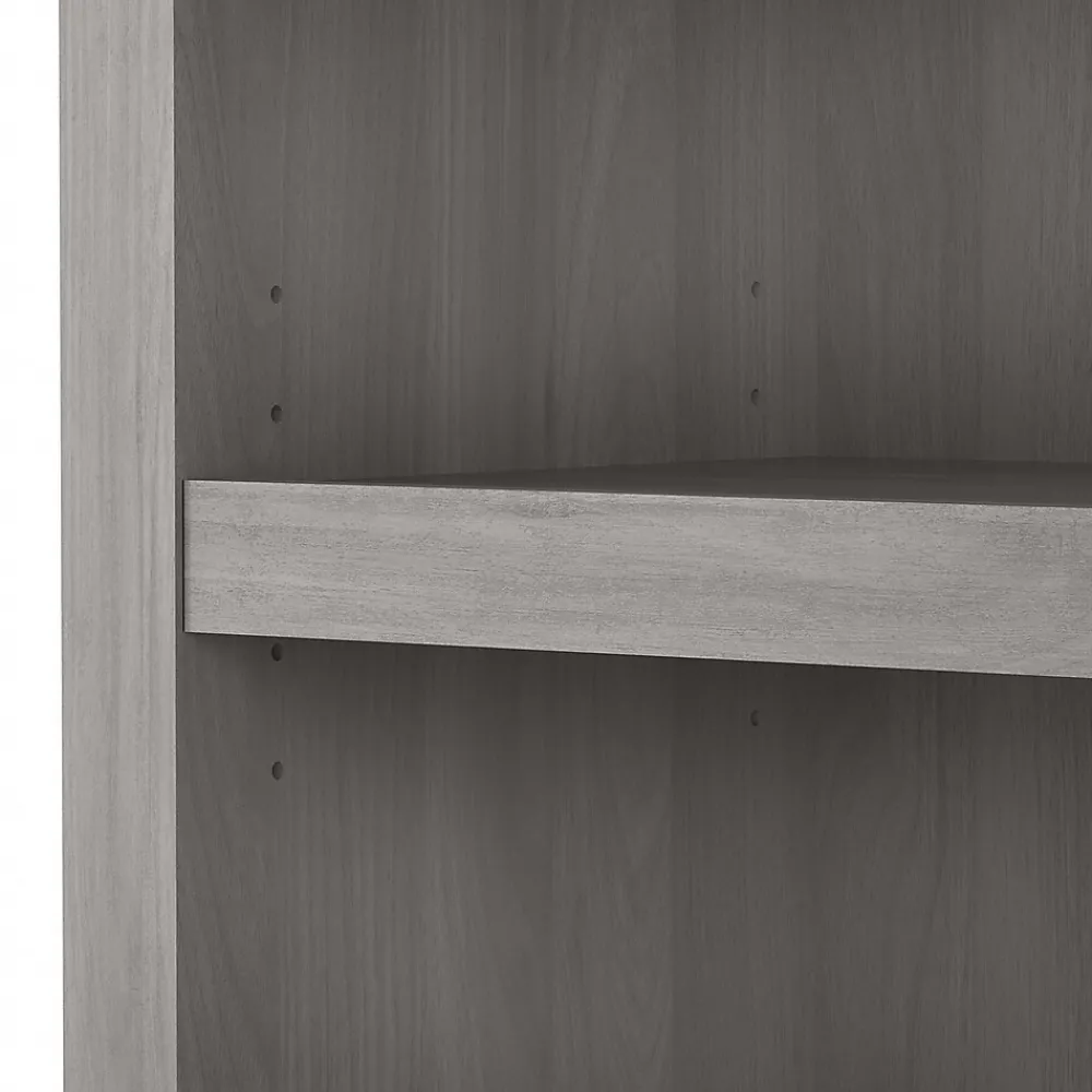 Bookcases*Bush Business Furniture Echo 5 Shelf Bookcase, Modern Gray (KI60404-03)