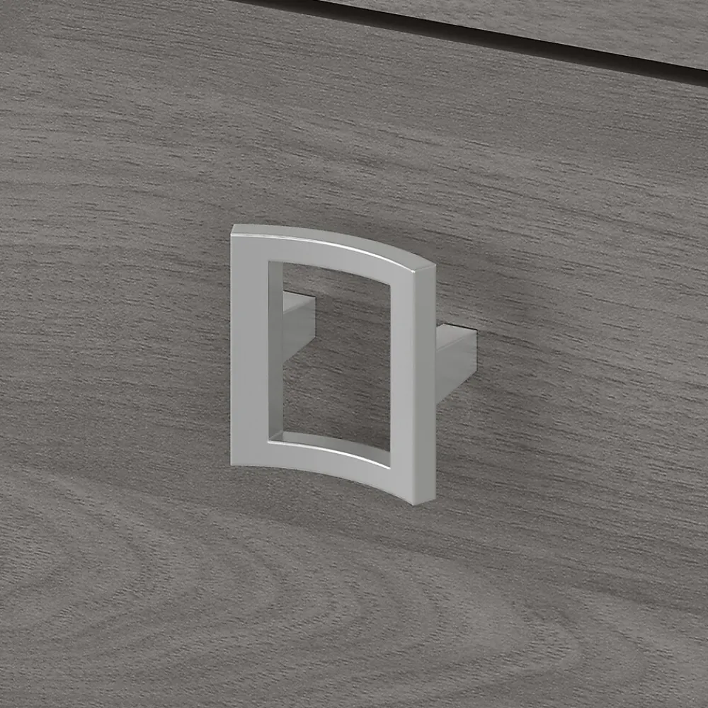 File Cabinets*Bush Business Furniture Echo 2 Drawer Lateral File Cabinet, Pure White/Modern Gray (KI60502-03)