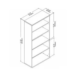 Bookcases*Bush Business Furniture Easy Office 72.79