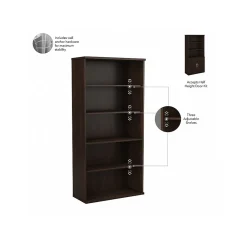 Bookcases*Bush Business Furniture Hybrid 73