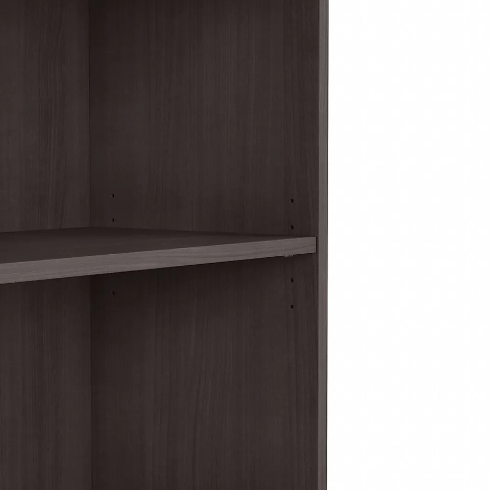 Bookcases*Bush Business Furniture 29"H 2-Shelf Bookcase with Adjustable Shelf, Storm Gray (BK3036SG)