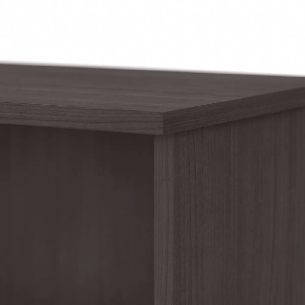 Bookcases*Bush Business Furniture 29"H 2-Shelf Bookcase with Adjustable Shelf, Storm Gray (BK3036SG)